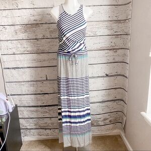 Jimmy Key striped maxi dress